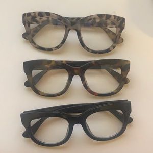 3 pairs of Blue Light Glasses
